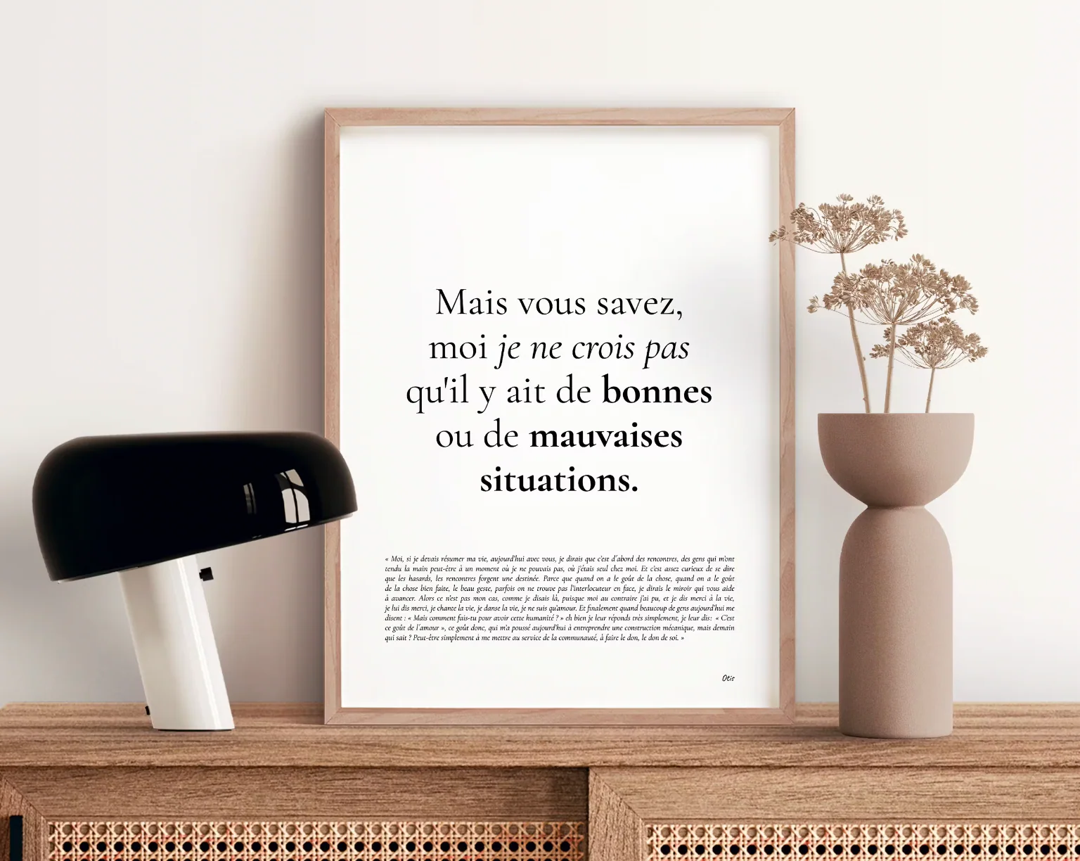 Affiche I Asterix et Obelix: “Mais vous savez...”
