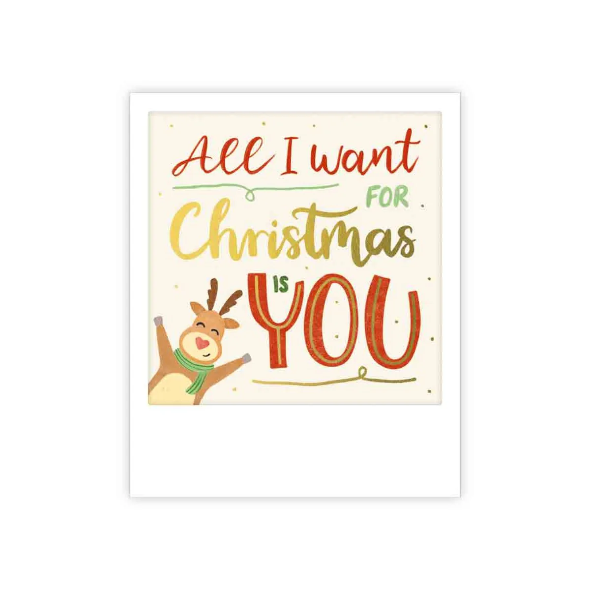 all I want for christmas is you