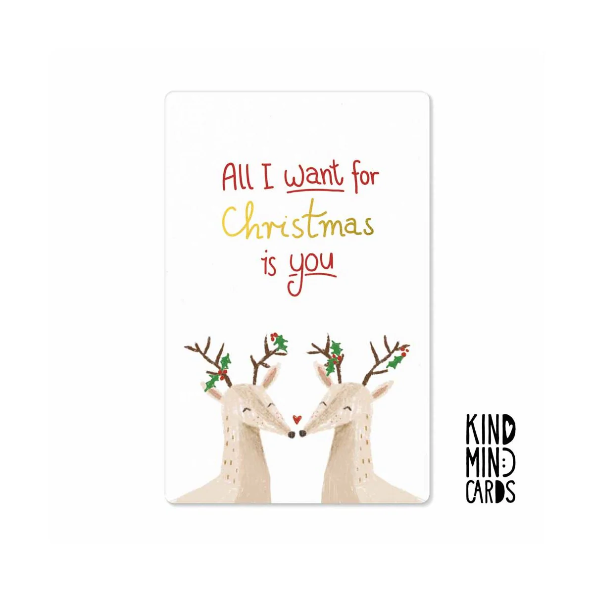 all I want for christmas is you reindeers