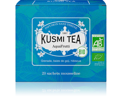AquaFrutti Infusion hibiscus, baies de goji 20 Sachets