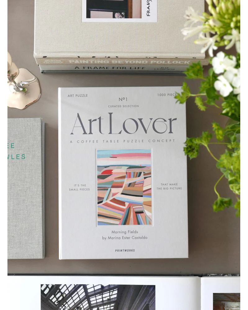 Art Lover Book Puzzle - Morning Fields, 1000 pcs