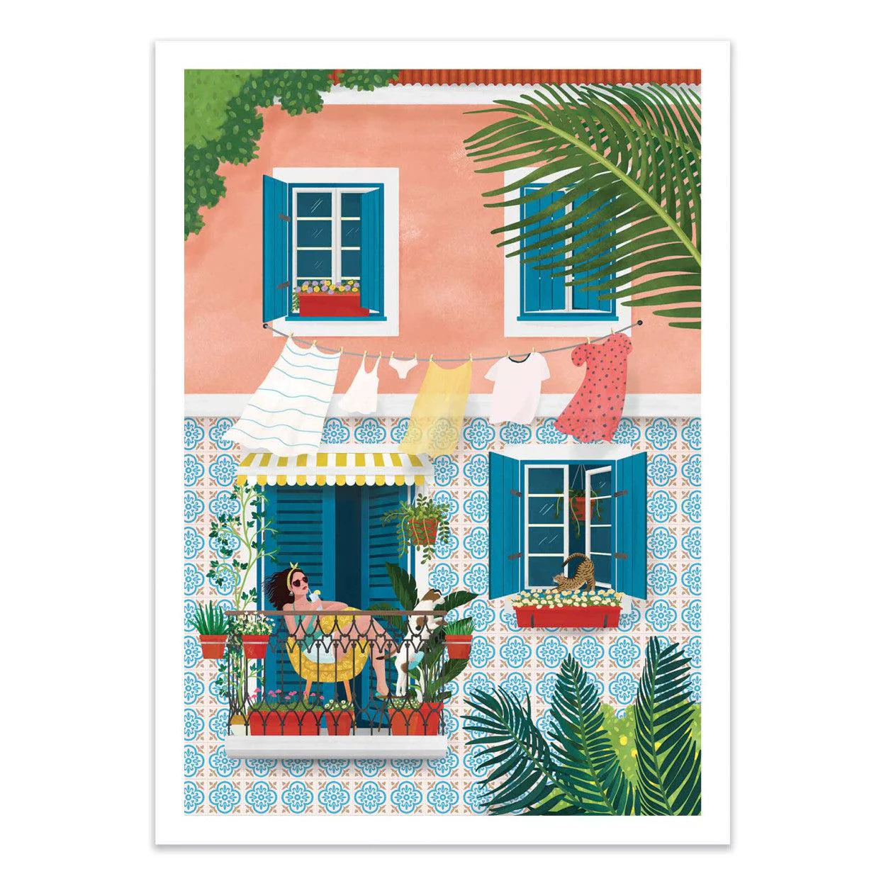 Art-Poster - Lisbon - Petra Holikova