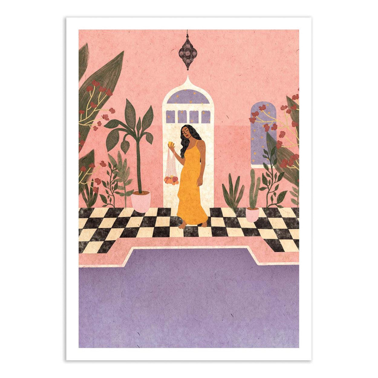 Art-Poster - Printemps à Fès - Lemon Fee