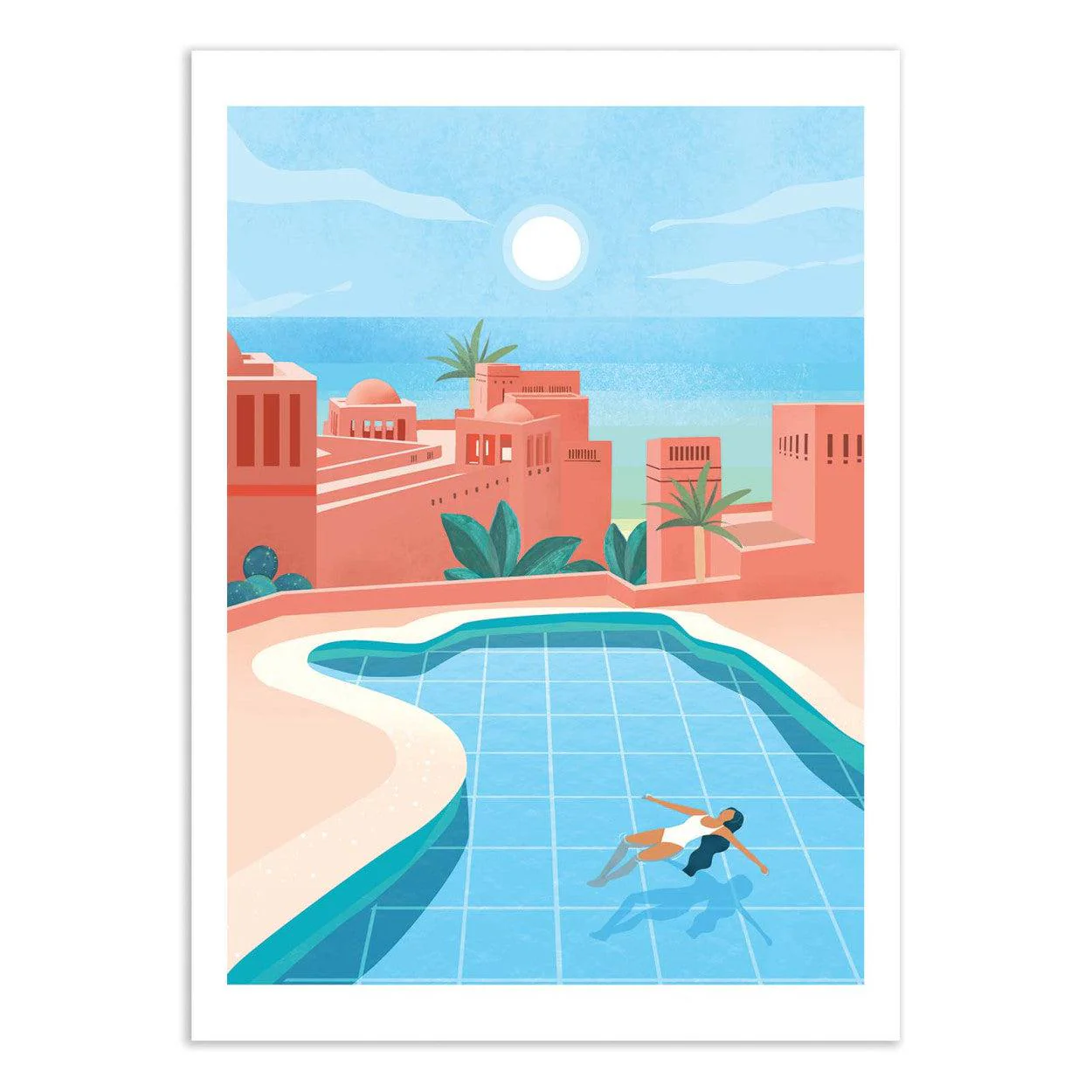 Art-Poster - Tenerife - Petra Lizde