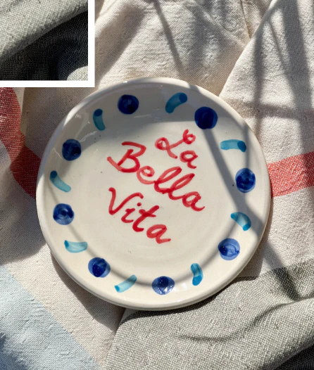 Assiette I Grand modèle I Bella vita