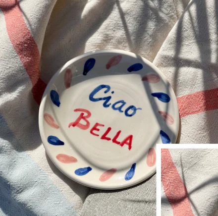 Assiette I Grand modèle I Ciao