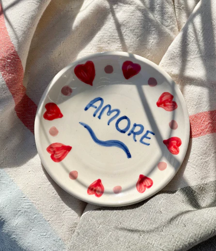 Assiette I Petit modèle I Amore