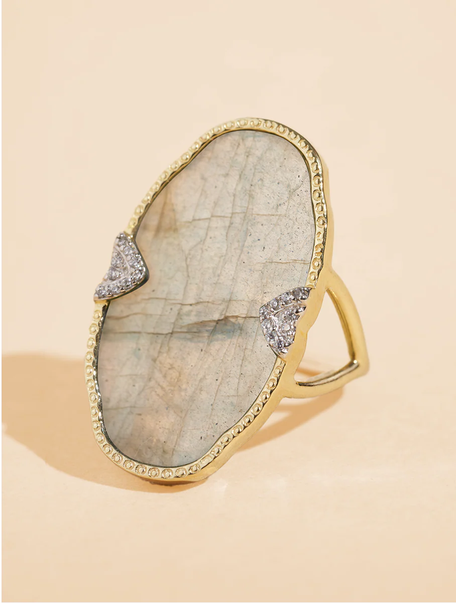 Bague Belize I Labradorite