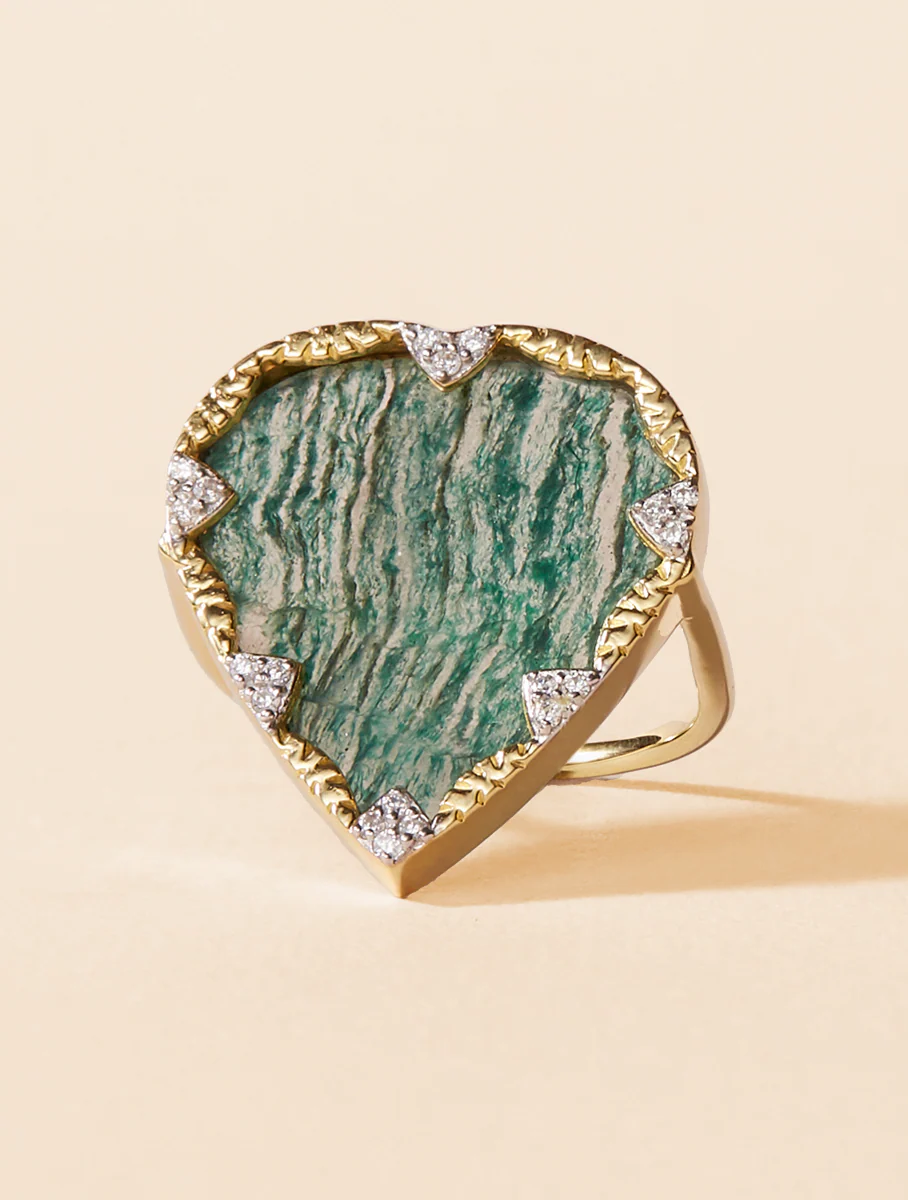 BAGUE LIMA - AVENTURINE