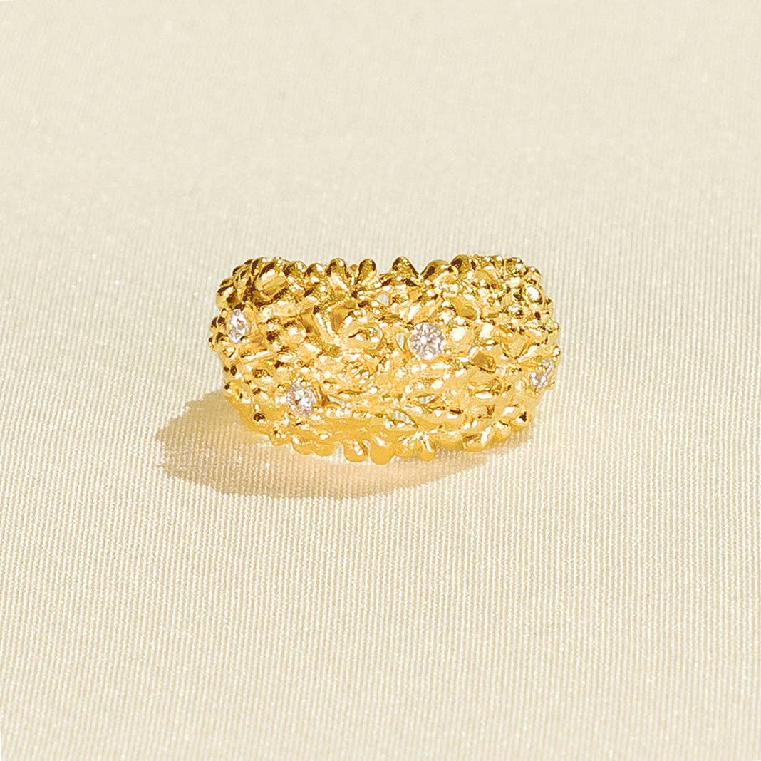 Bague Mellona | Bijoux en or, cadeau imperméable