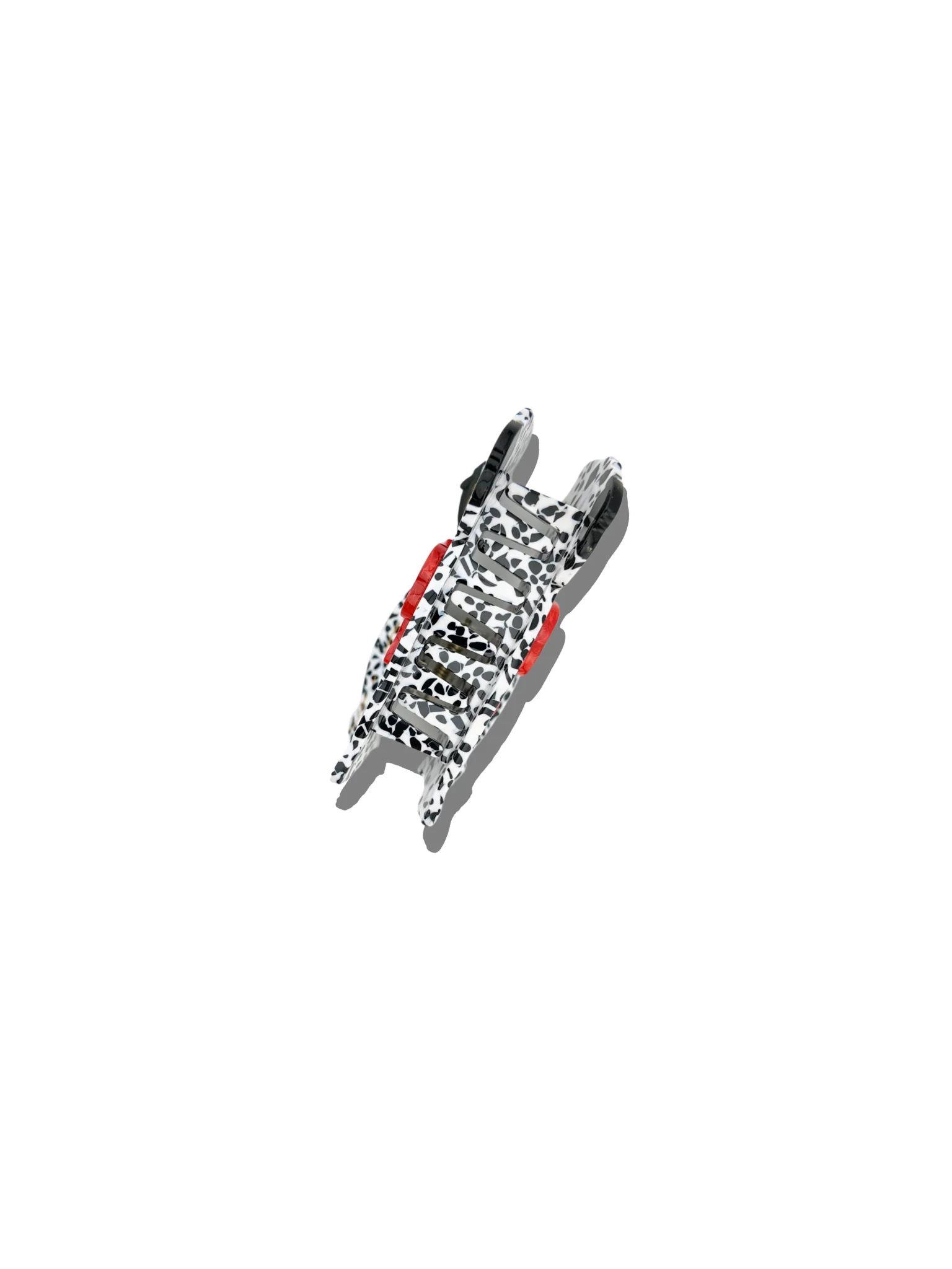 Barrette à cheveux pince Dalmatien peinte à la main | Écologique - Image 3