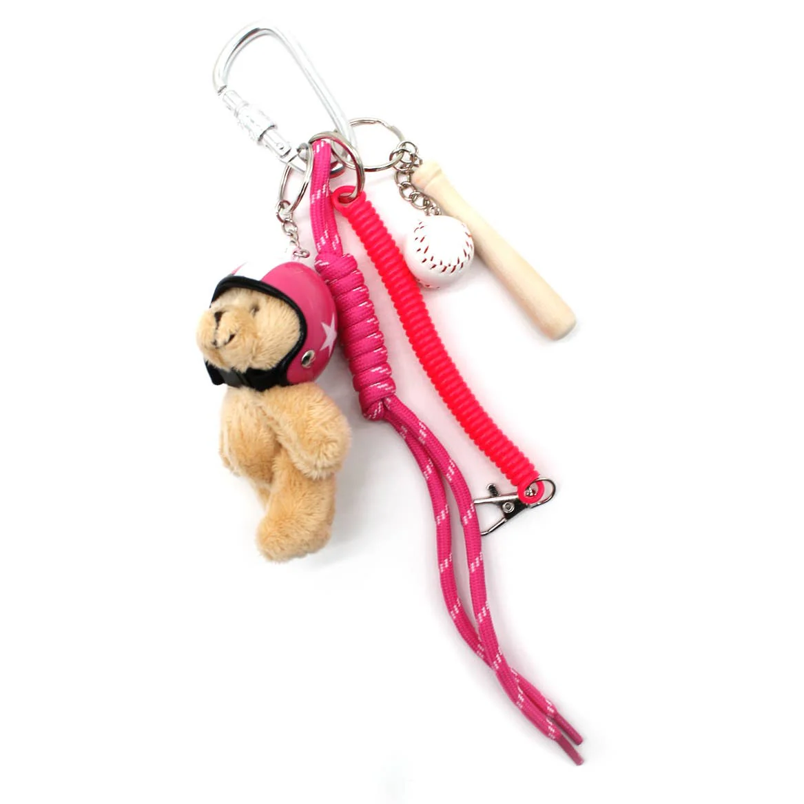 Bijou de sac - Bag Charm - NOUNOURS: Fuchsia