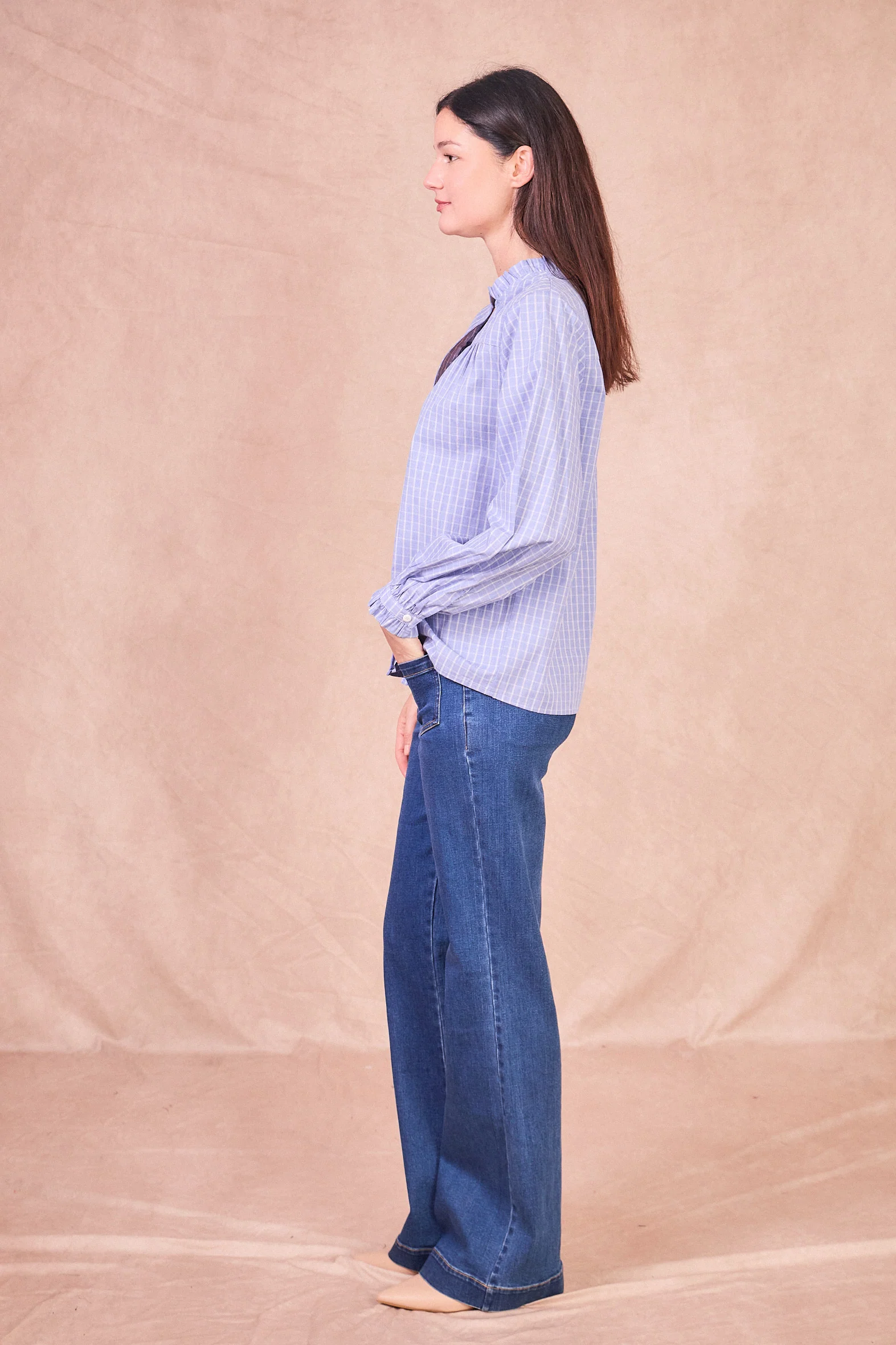 BLOUSE ARLETTY BLEU - Image 2