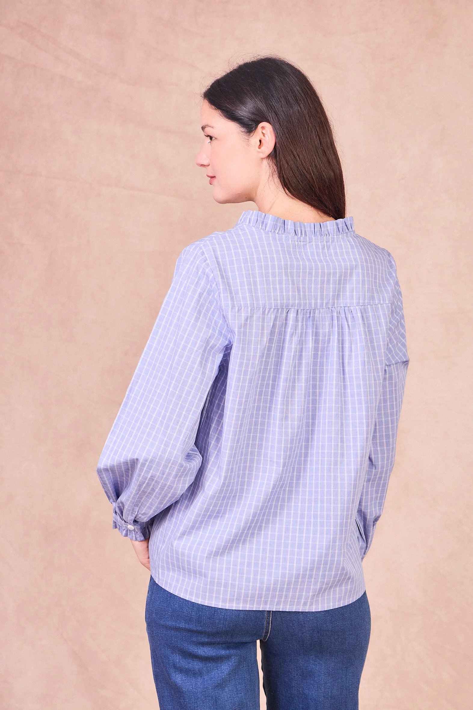 BLOUSE ARLETTY BLEU - Image 3