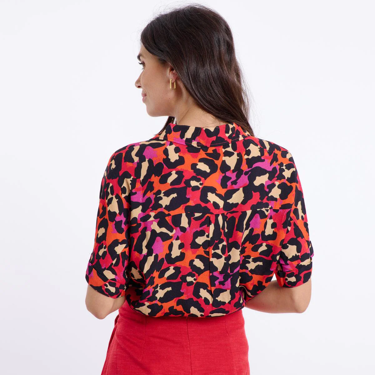 Blouse Aysu I Rouge - Image 3