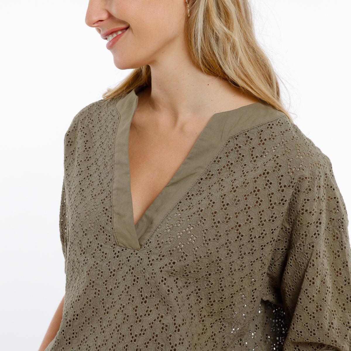 Blouse Chirine I Khaki - Image 2