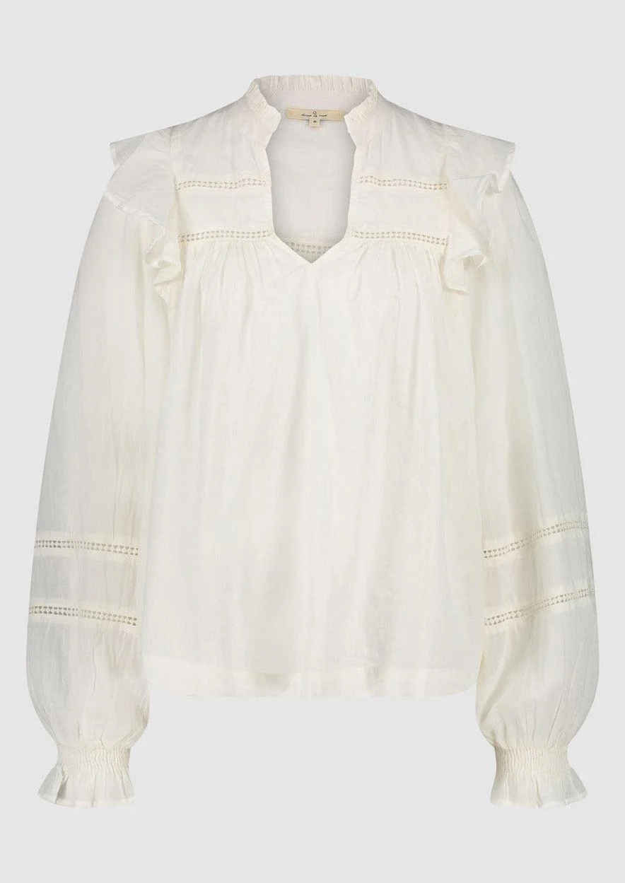 Blouse Liv I Vanille