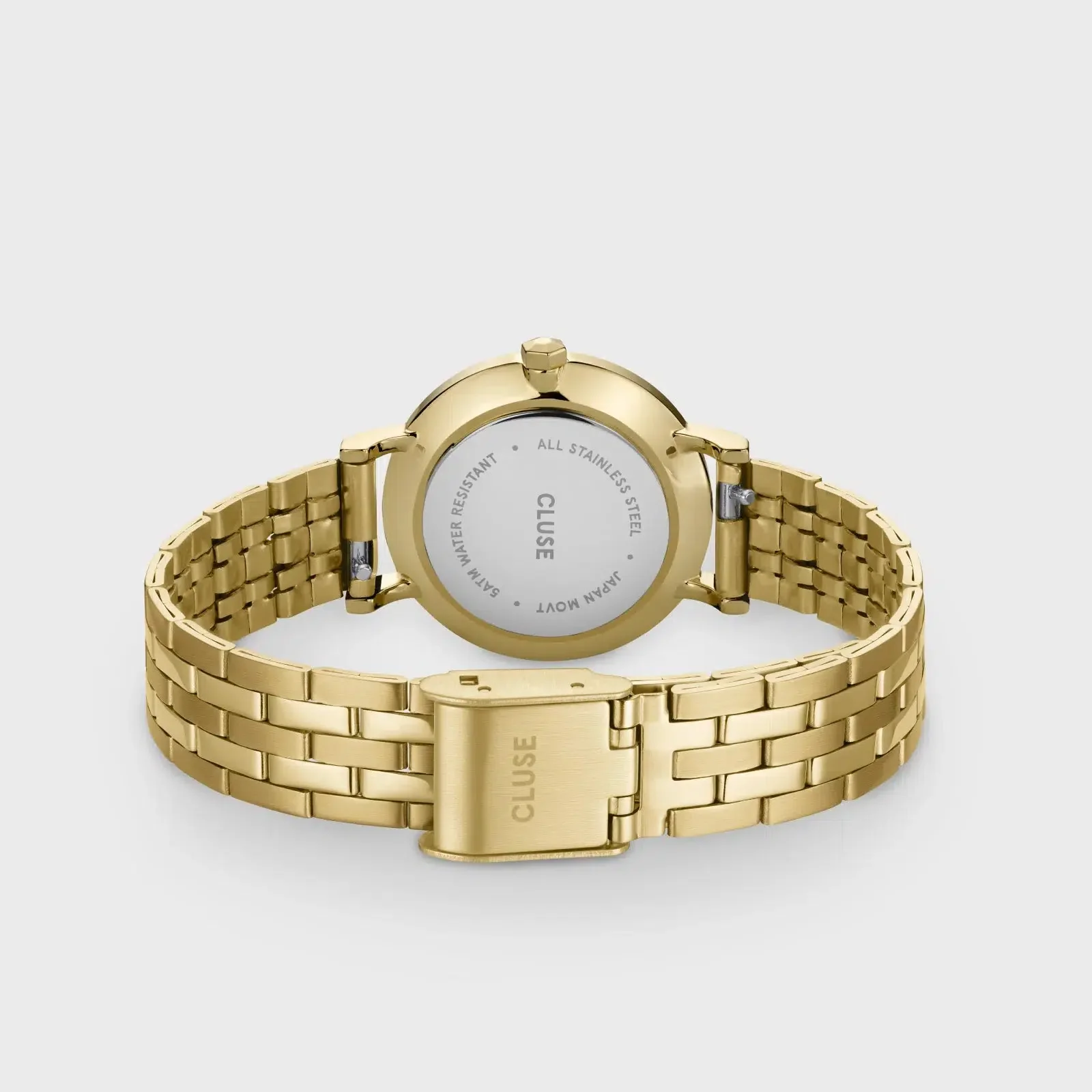 Boho Chic Petite Steel Watch, Dark Cherry, Gold Colour - Image 2