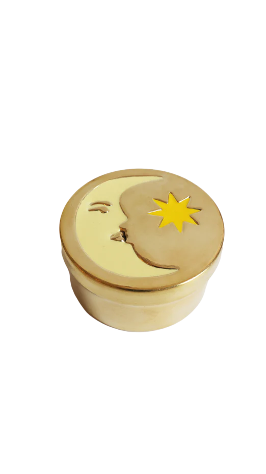 Boîte en Laiton Lune