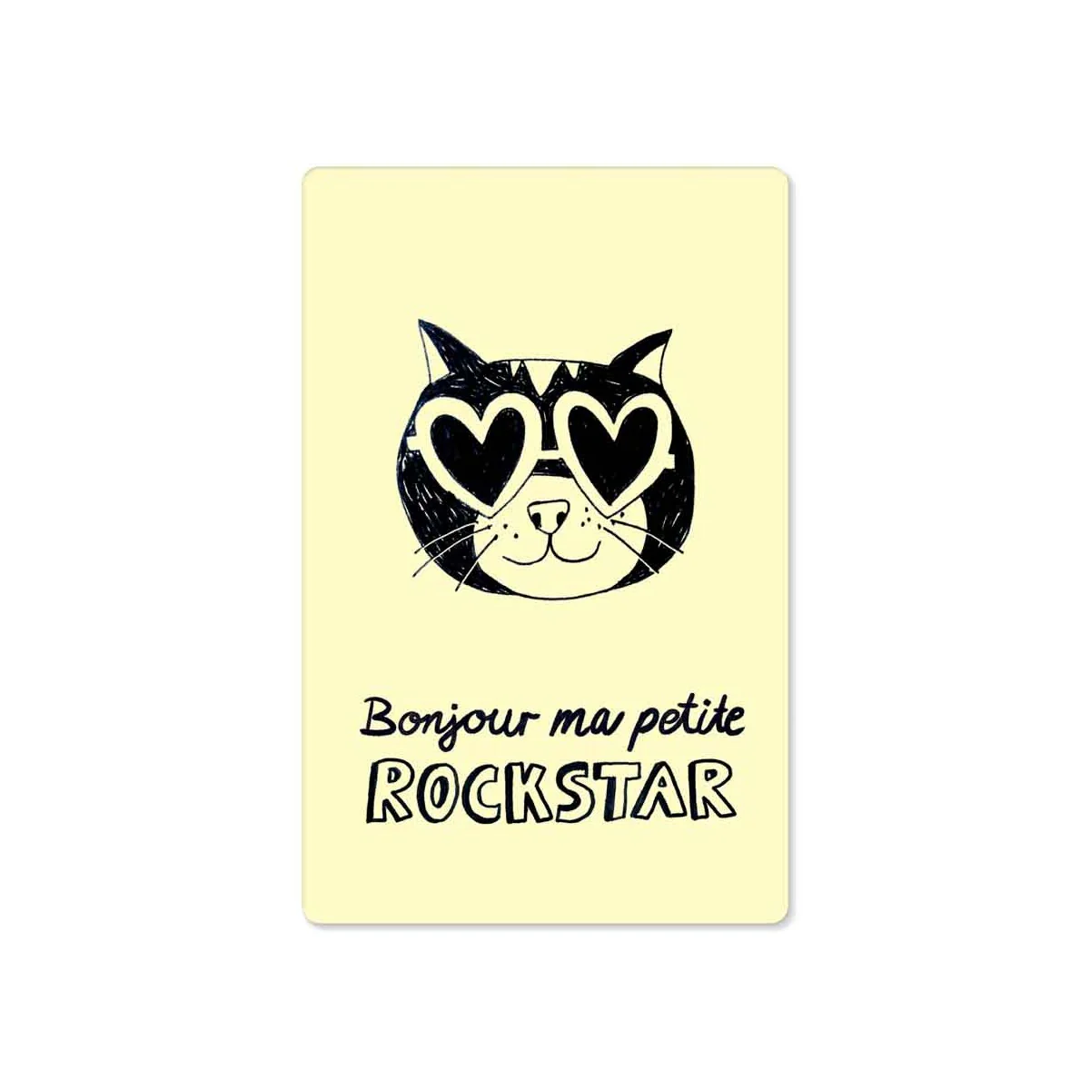 bonjour ma petite rockstar