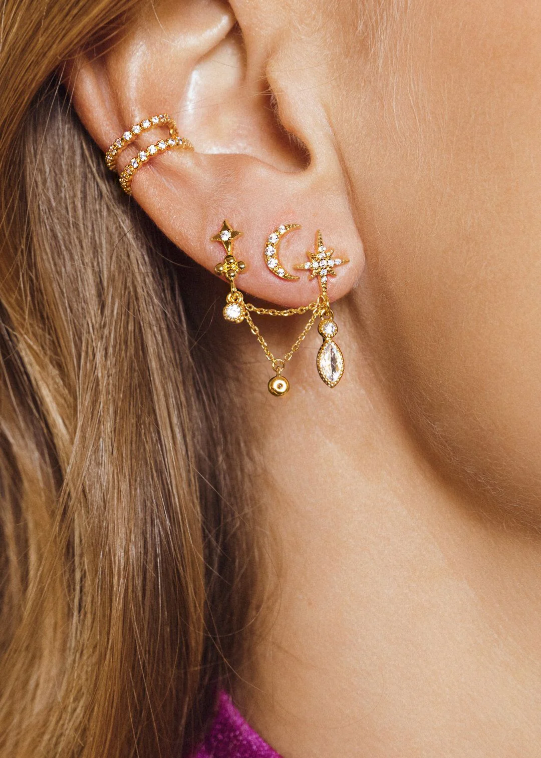 BOUCLES D'OREILLES - BABY MOON - Image 2