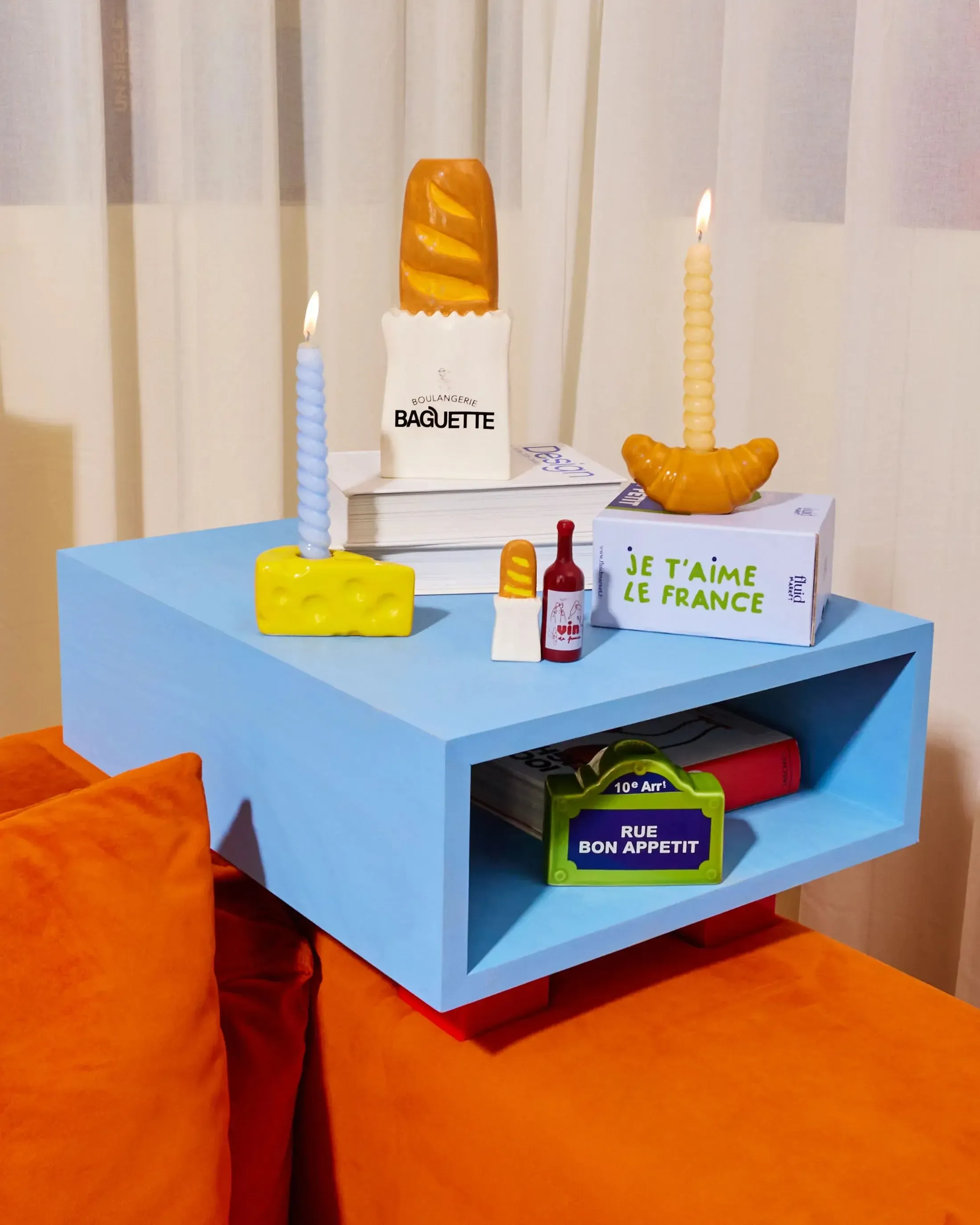 Bougeoir Croissant Candle - Image 3