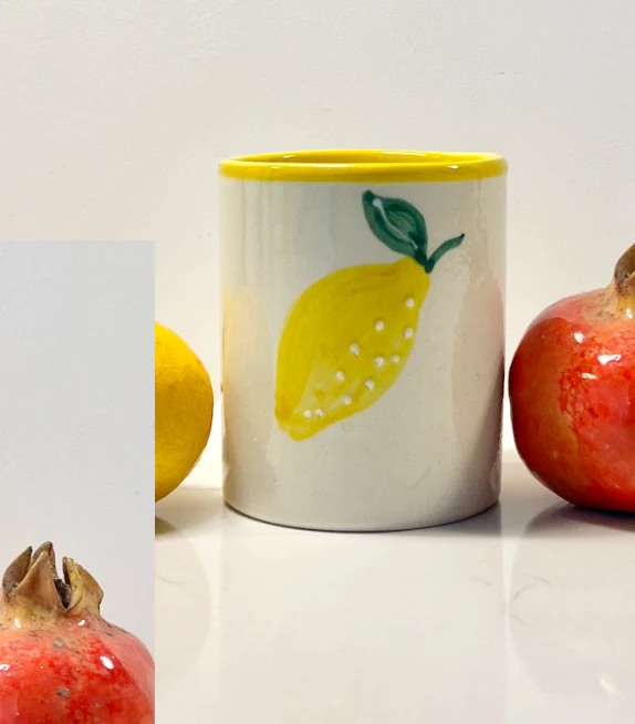 Bougie céramique I Citron