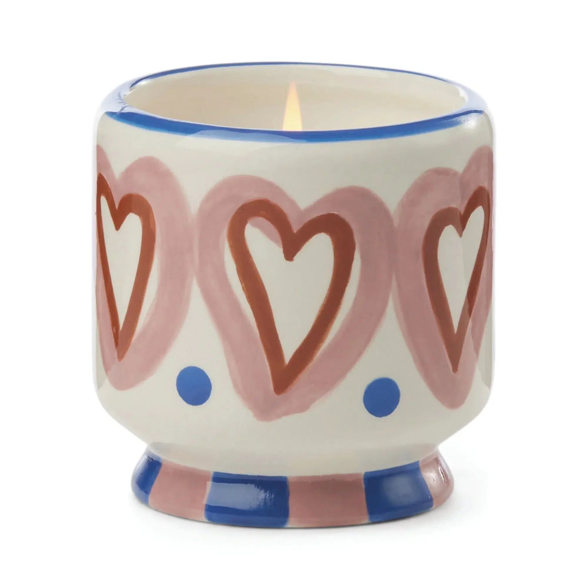 Bougie céramique I Coeurs I Vanille & Bois de Rose - Image 2