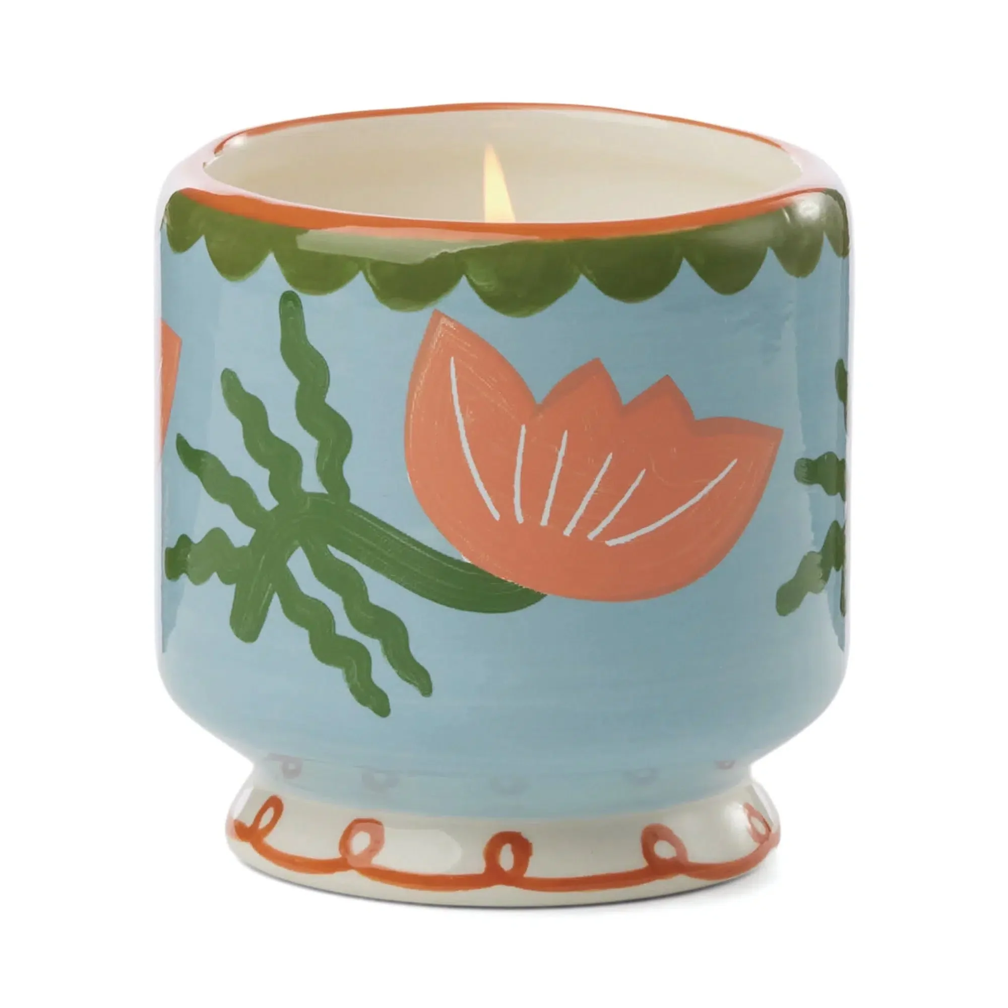 Bougie céramique I Fleur I Fleur de cactus - Image 2