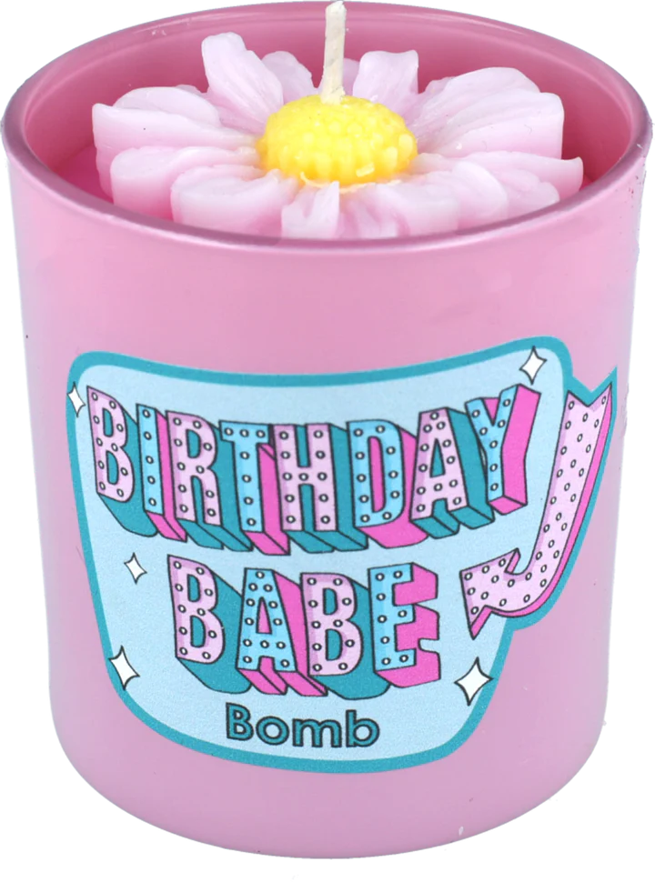 Bougie I Birthday Babe Flower