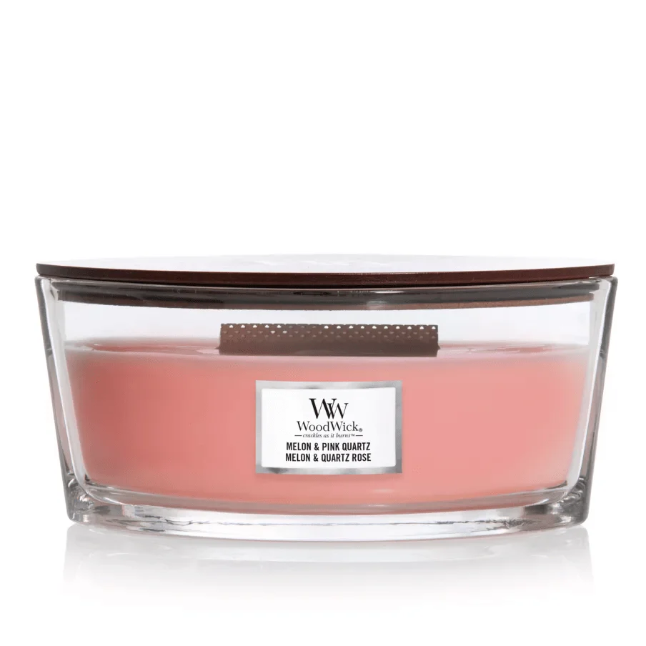 Bougie - Melon & quartz rose - Ellipse