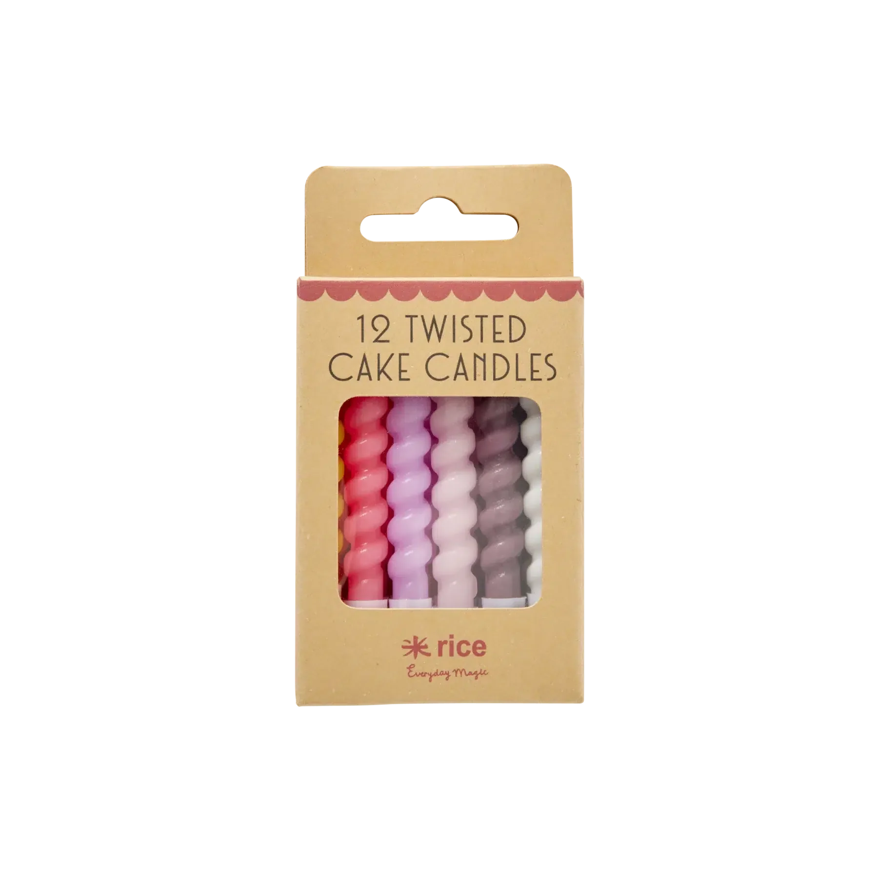 Bougies d'anniversaire I Boite de 12