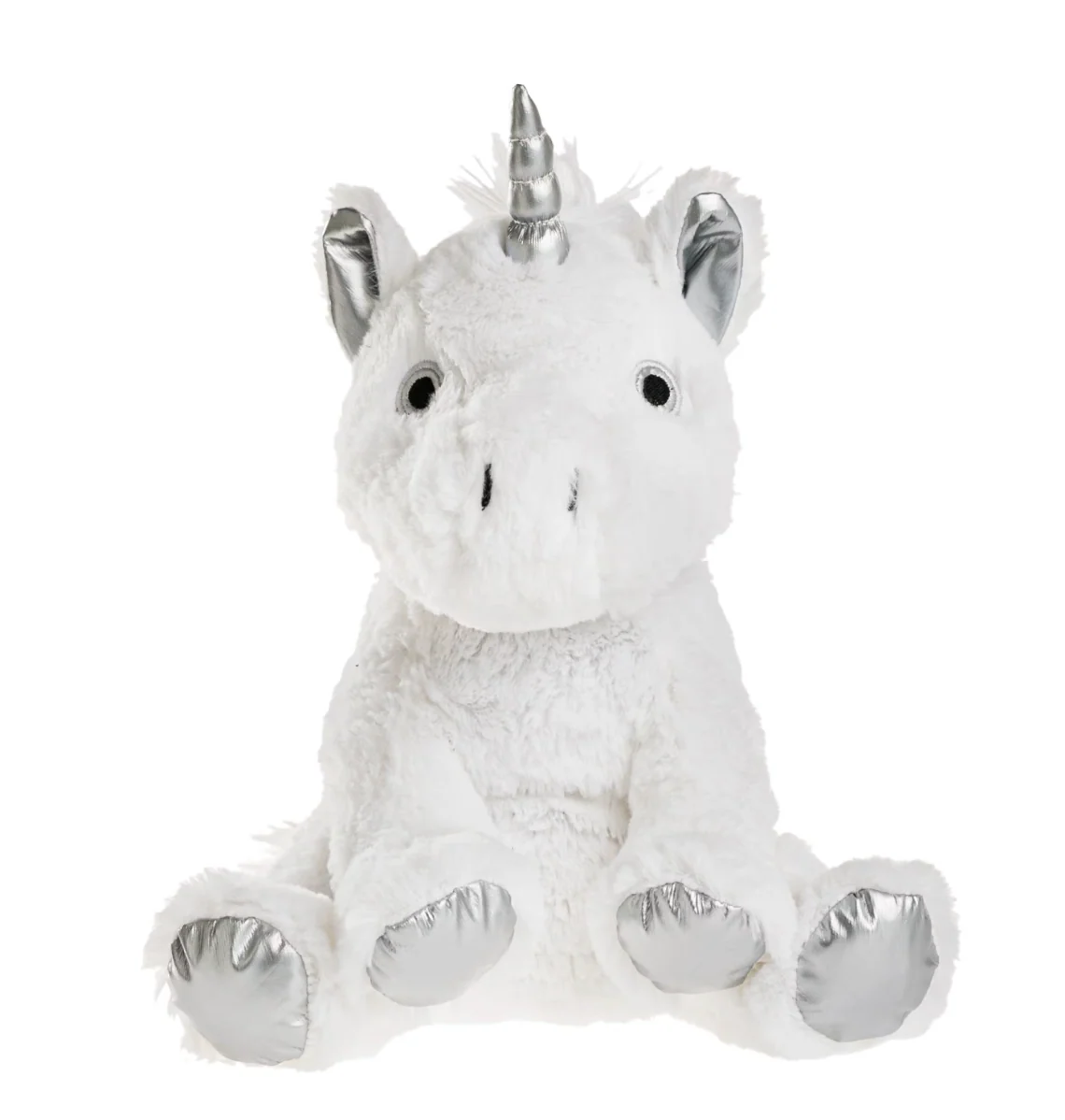 Bouillotte peluche I Licorne Blanche