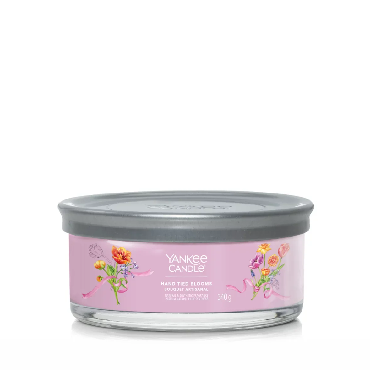 Bouquet artisanal - Bougie à 5 mèches