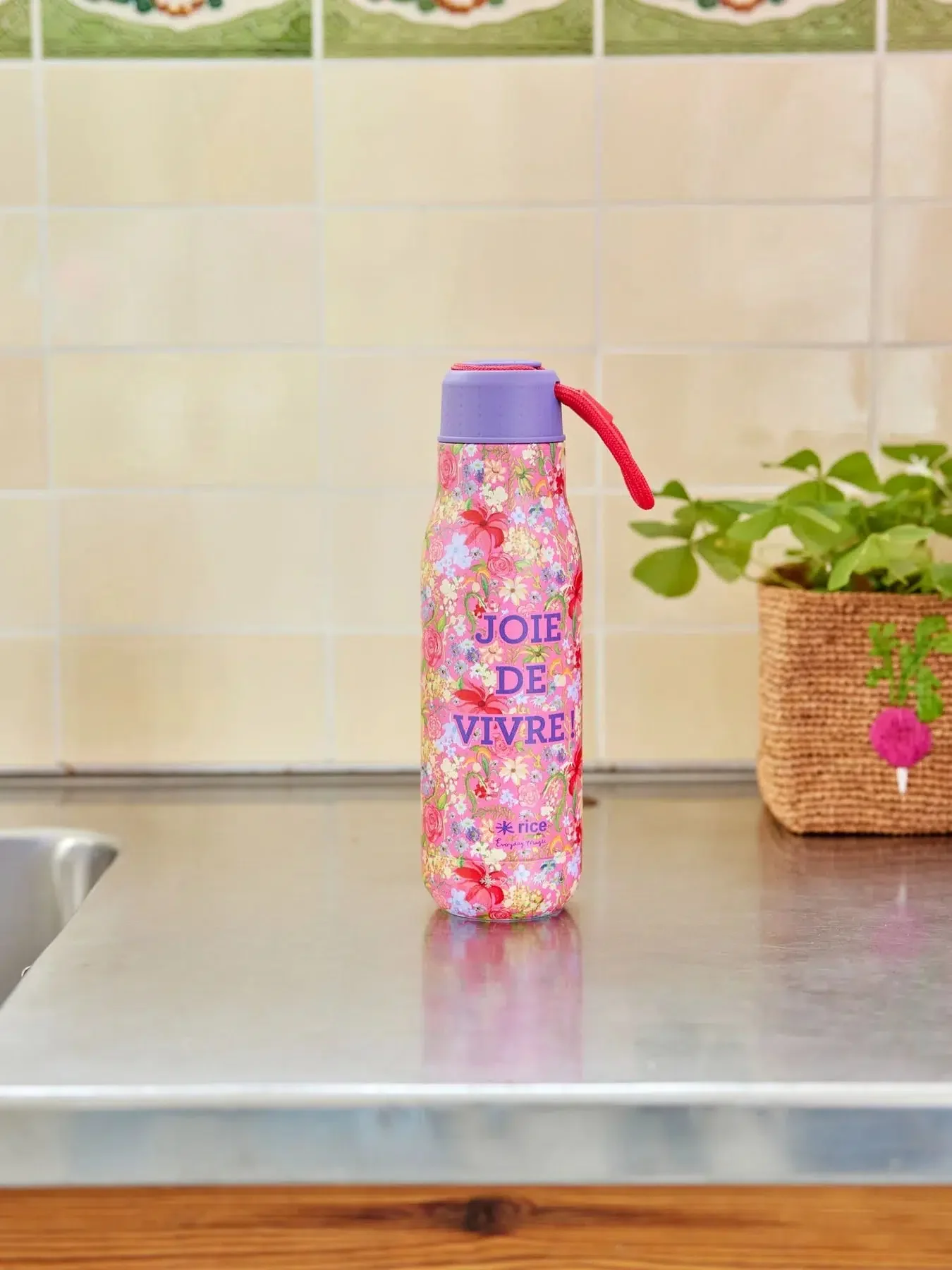 Bouteille isotherme I Joie de vivre