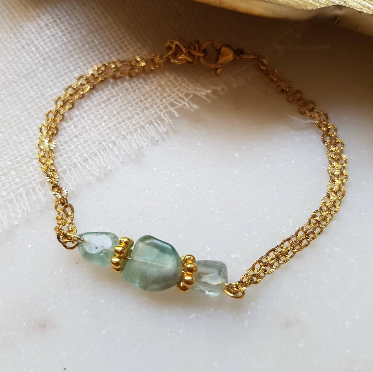 Bracelet Apatite - Héloïse