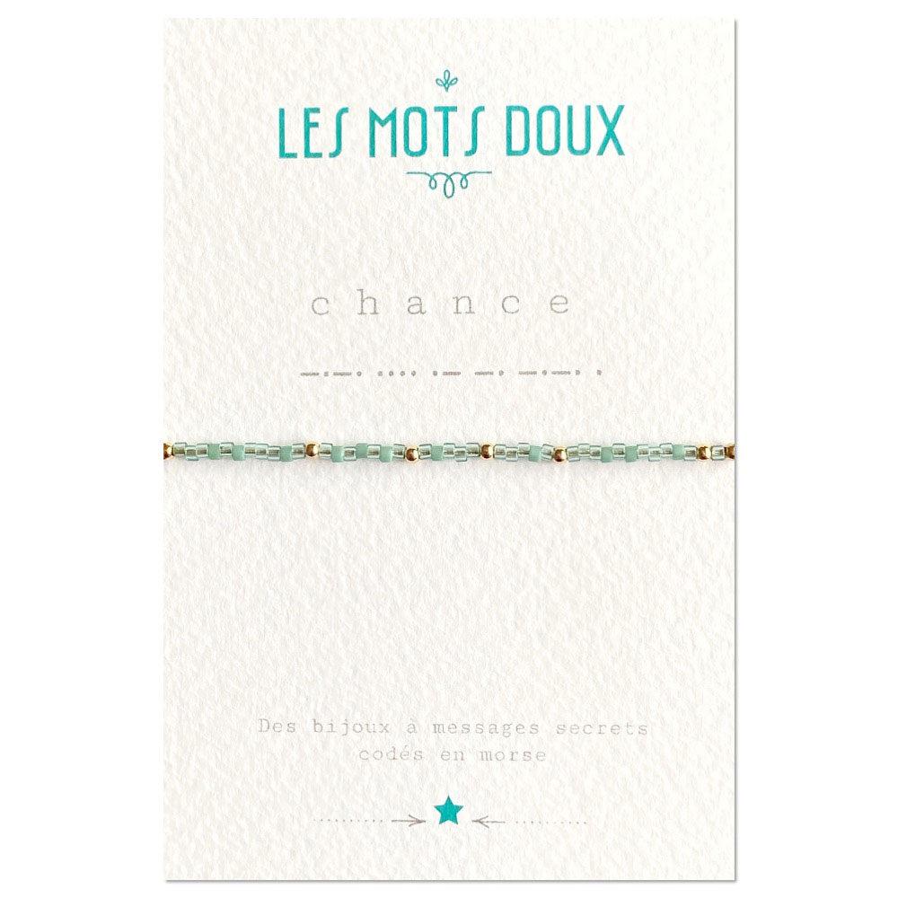 Bracelet Code Morse : Chance