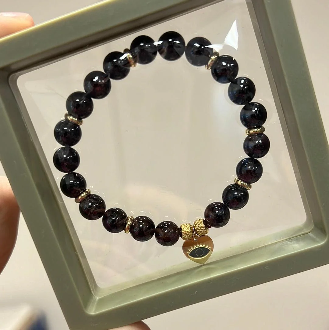 Bracelet en Pierre - Grenat