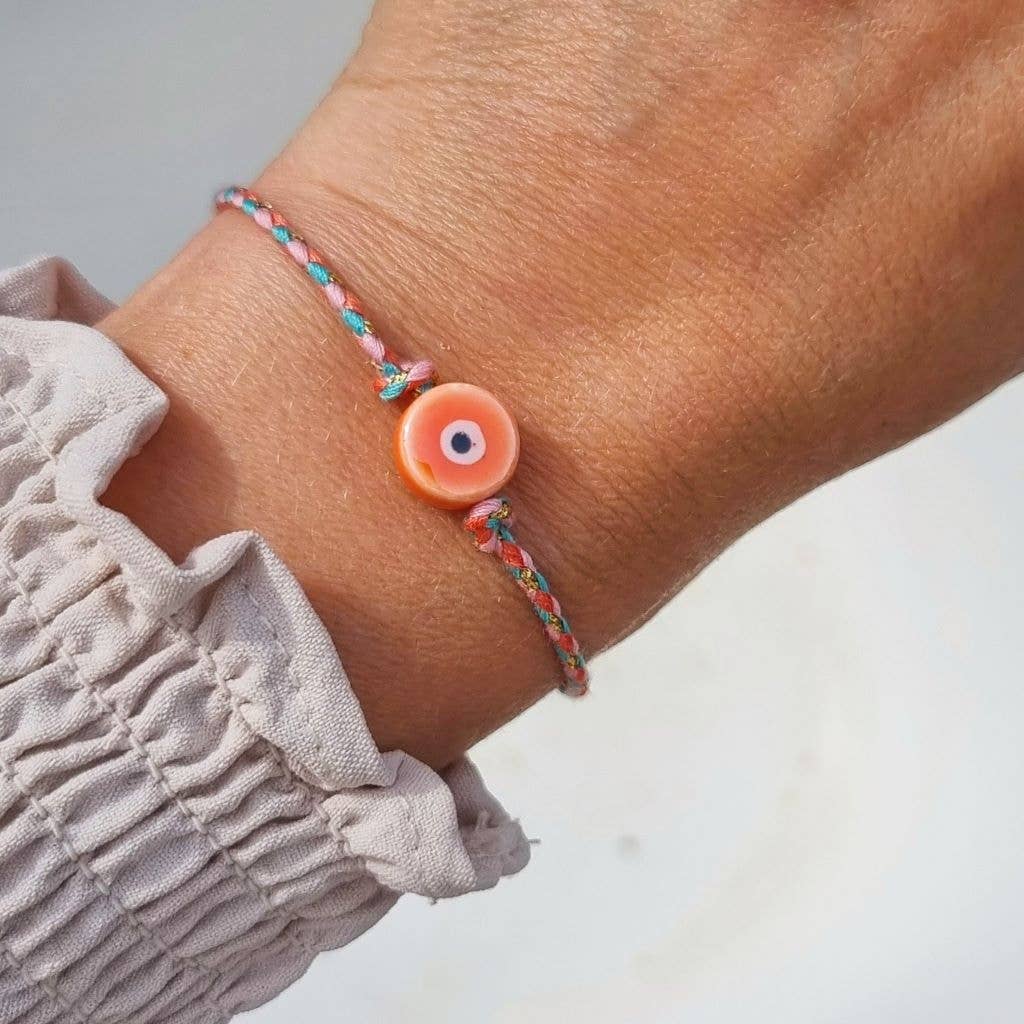Bracelet Evil Eye orange