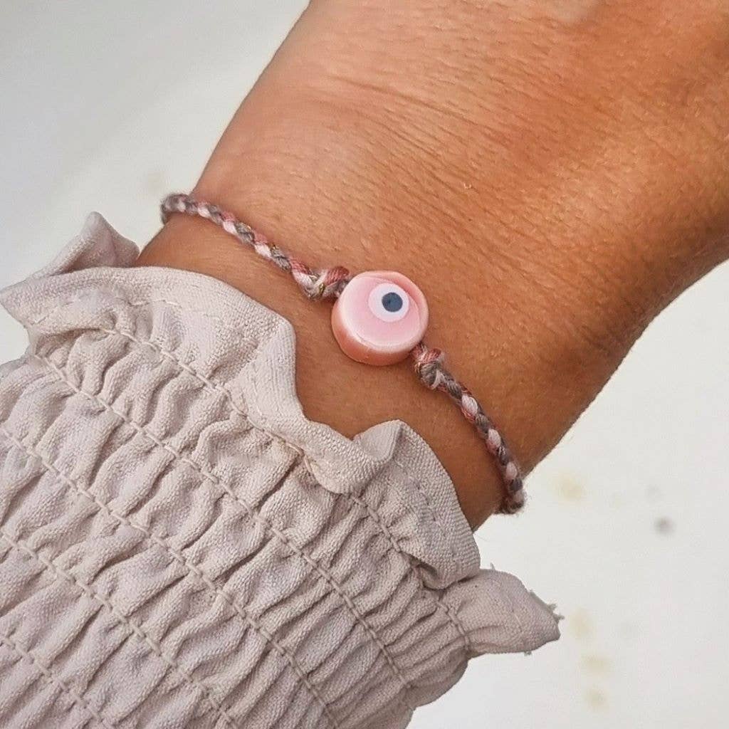 Bracelet Evil Eye rose