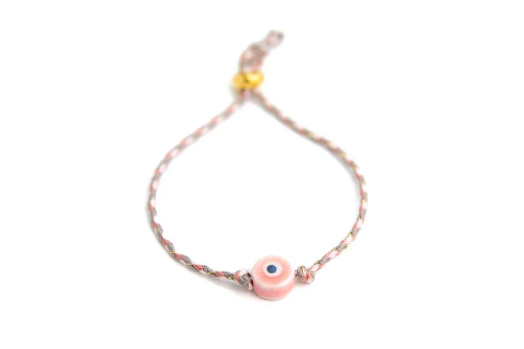 Bracelet Evil Eye rose - Image 2
