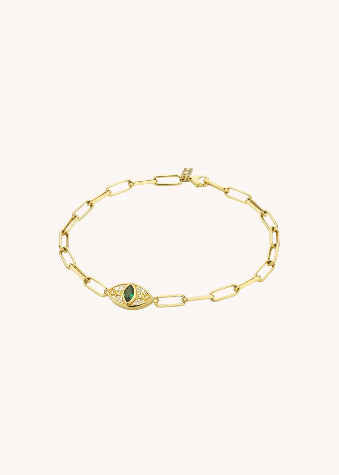 BRACELET - GREEN OJO