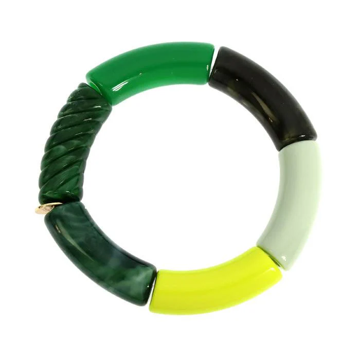 Bracelet jonc Lithos en résine