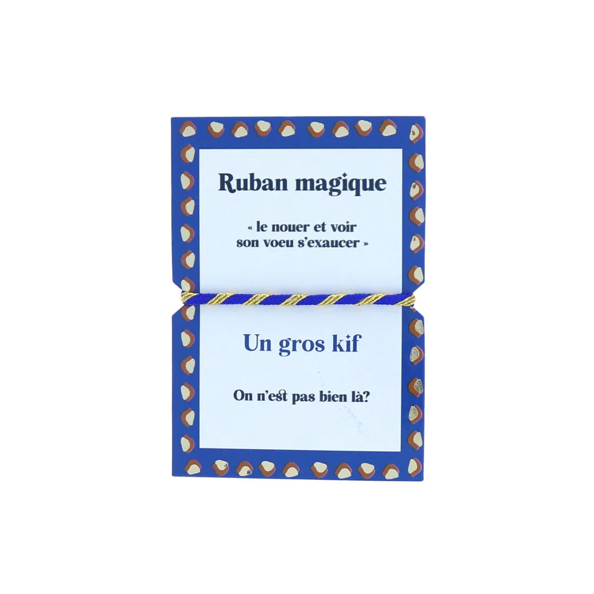 Bracelet magique voeu "un gros kif"