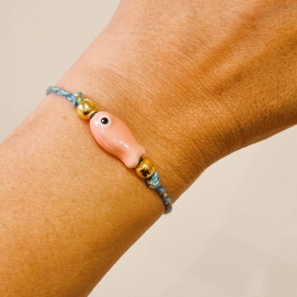 Bracelet poisson rose - Image 2