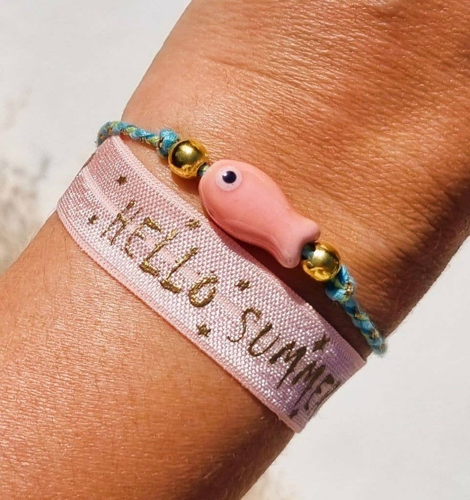 Bracelet poisson rose - Image 3