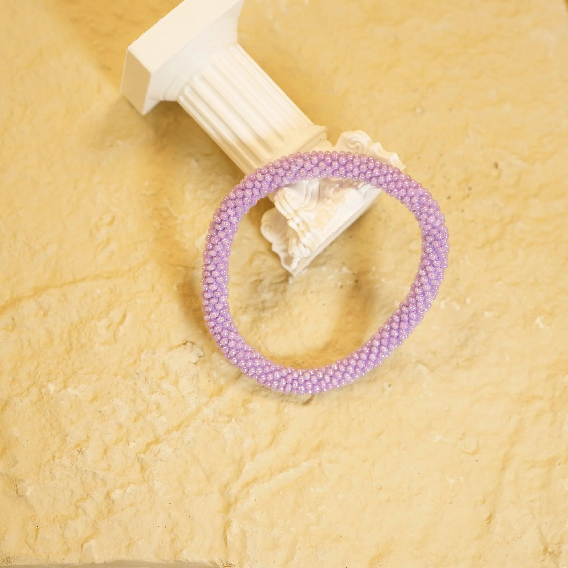 Bracelet Roll-On Népalais I Lila
