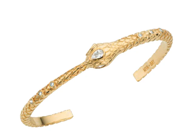 BRACELET WHITE SNAKE