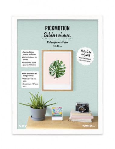 Cadre en bois I 30x40 | Blanc