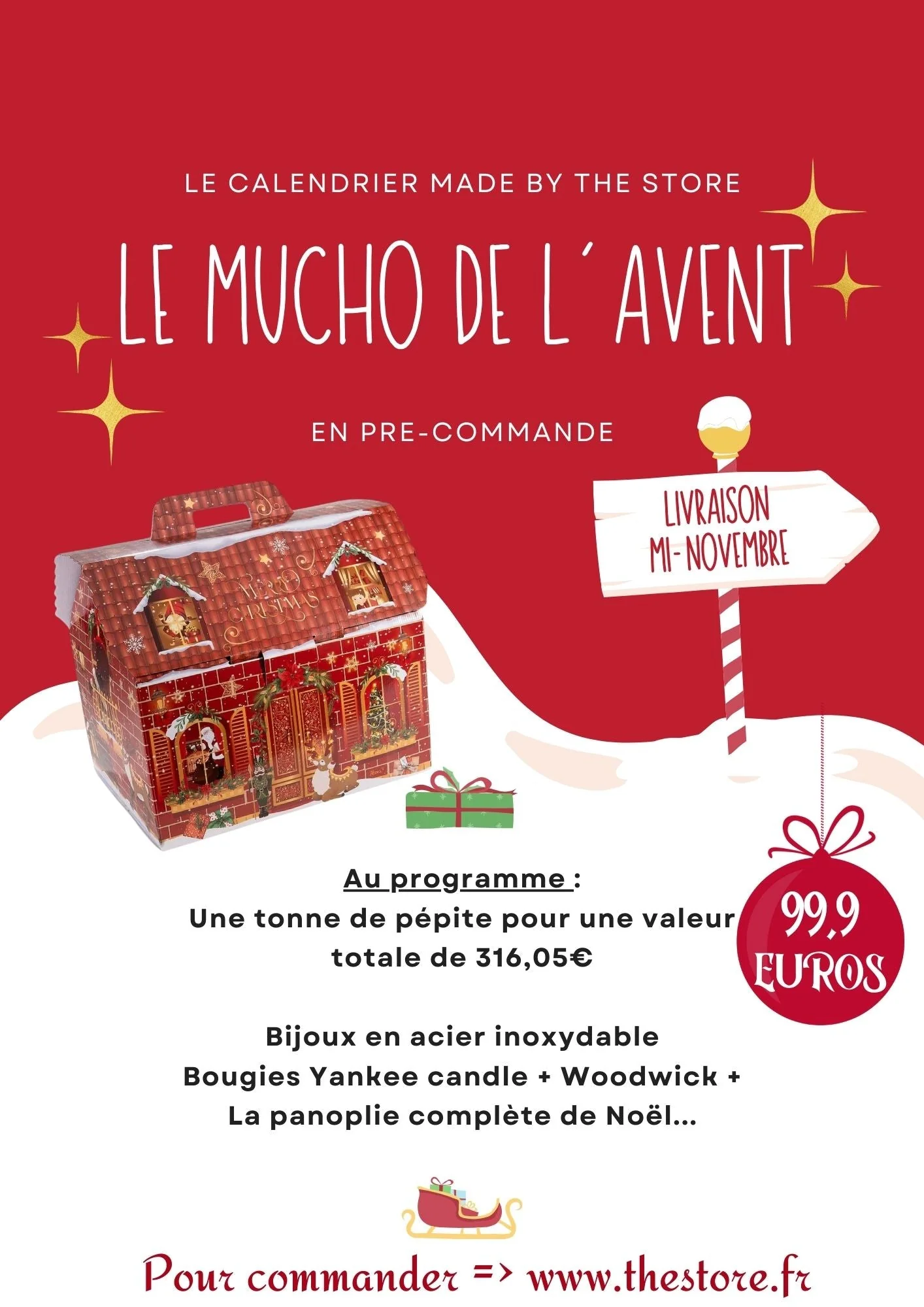 RUPTURE Calendrier de l'avent - Le Mucho de l'avent - Edition 2024 - LIVRAISON A PARTIR 15/11/24